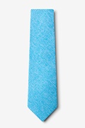 Denver Light Blue Extra Long Tie Photo (1)