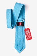 Denver Light Blue Extra Long Tie Photo (2)