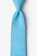 Denver Light Blue Extra Long Tie Photo (0)