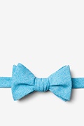 Denver Light Blue Self-Tie Bow Tie Photo (0)