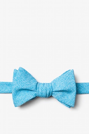 Denver Light Blue Self-Tie Bow Tie