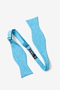 Denver Light Blue Self-Tie Bow Tie Photo (1)