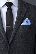 La Grande Light Blue Pocket Square Photo (2)