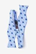 La Grande Light Blue Self-Tie Bow Tie Photo (1)