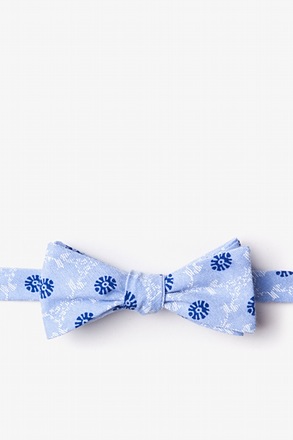 _La Grande Light Blue Skinny Bow Tie_