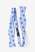 La Grande Light Blue Skinny Bow Tie Photo (1)