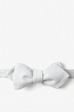 _Light Blue Northrup Stripe Diamond Tip Bow Tie_