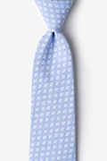 Poway Light Blue Extra Long Tie Photo (0)