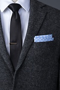 Poway Light Blue Pocket Square Photo (1)