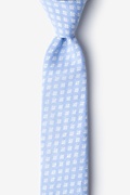 Poway Light Blue Skinny Tie Photo (0)
