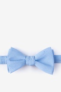 Teague Light Blue Self-Tie Bow Tie Photo (0)