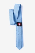 Teague Light Blue Skinny Tie Photo (1)