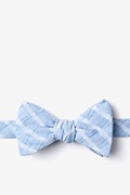 Yakima Light Blue Self-Tie Bow Tie Photo (0)