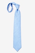 Light Blue Port Belle Extra Long Tie Photo (3)