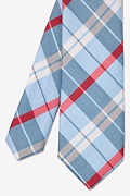 Port Harbour Light Blue Skinny Tie Photo (1)