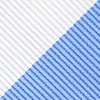 Light Blue Microfiber Carolina Blue & White Stripe Self-Tie Bow Tie