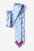 Jefferson Stripe Light Blue Extra Long Tie Photo (1)