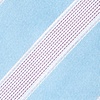 Light Blue Microfiber Jefferson Stripe Pre-Tied Bow Tie