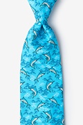 Marlin Light Blue Tie Photo (0)