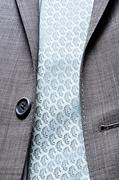 Seahorses Light Blue Skinny Tie Photo (1)