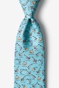 Anchor Management Light Blue Tie Photo (0)