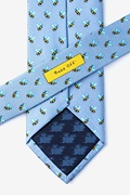 Buzz off Light Blue Tie Photo (2)