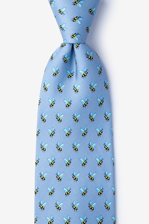 _Buzz off Light Blue Tie_