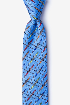 Crew Tie Light Blue Skinny Tie