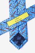 Crew Tie Light Blue Skinny Tie Photo (2)