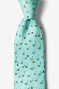 Deep Sea Dining Light Blue Tie Photo (1)