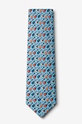 Guitar God Light Blue Tie Photo (1)