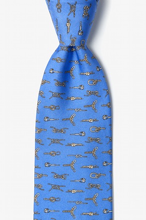 Just Knots Light Blue Tie