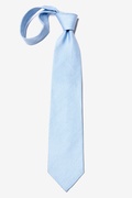 Light Blue Cornell Extra Long Tie Photo (4)