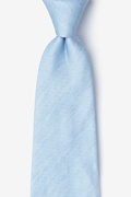 Light Blue Cornell Extra Long Tie Photo (0)