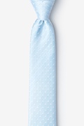 Misool Light Blue Skinny Tie Photo (0)