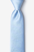 Rene Light Blue Extra Long Tie Photo (0)