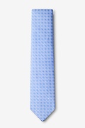 Rhodes Light Blue Skinny Tie Photo (1)