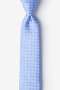 Rhodes Light Blue Skinny Tie Photo (0)