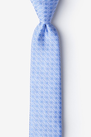 Rhodes Light Blue Skinny Tie