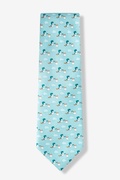 Special Delivery Light Blue Tie Photo (1)