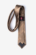 Granham Light Brown Skinny Tie Photo (1)