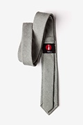 Denver Light Gray Skinny Tie Photo (2)