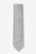 Light Gray Tamster Skinny Tie Photo (0)