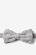 Tamster Light Gray Pre-Tied Bow Tie Photo (0)