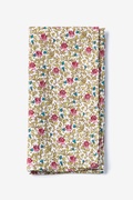 Henderson Floral Light Green Pocket Square Photo (0)