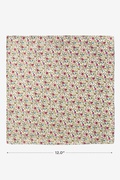 Henderson Floral Light Green Pocket Square Photo (3)