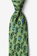 Birdie's Eye View Light Green Tie Photo (0)