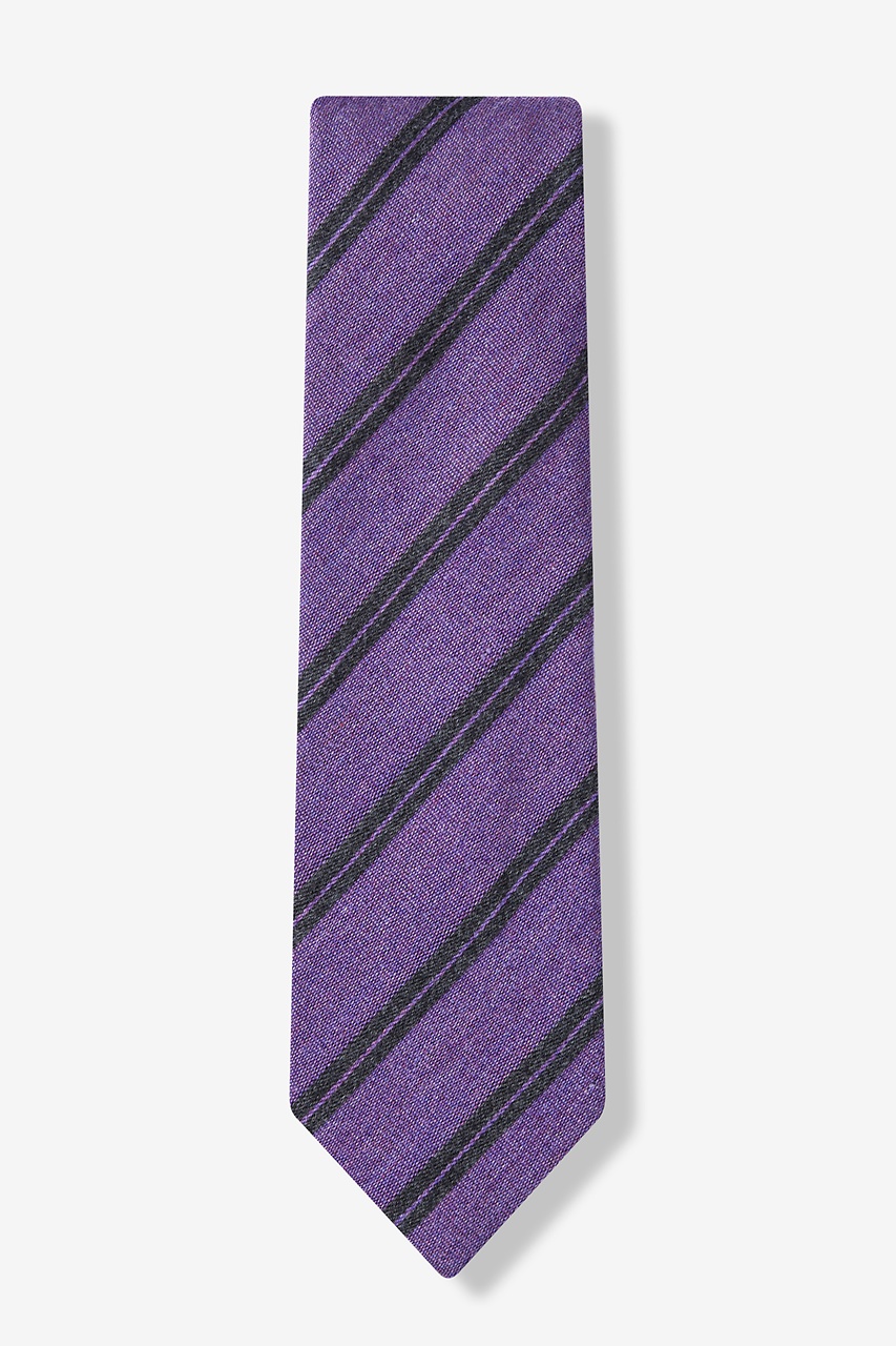 Light Purple Stockholm Stripe Tie Photo (1)