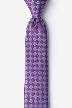 Cape Cod Lilac Skinny Tie