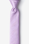 Rene Lilac Skinny Tie Photo (0)